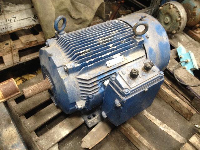 75kw Blue Electric Motor 